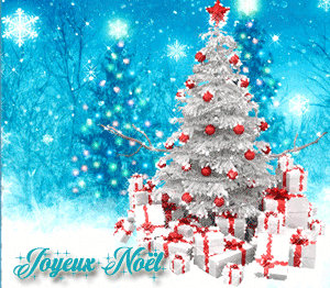 Gif joyeux Noël père Noël